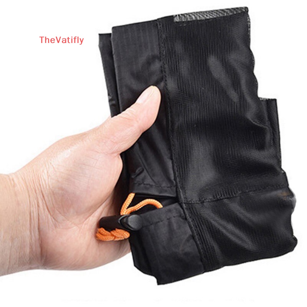 [Thevalifly] Túi Lưới Dây Rút Siêu Nhẹ Đựng Đồ Du Lịch Cắm Trại Ngoài Trời