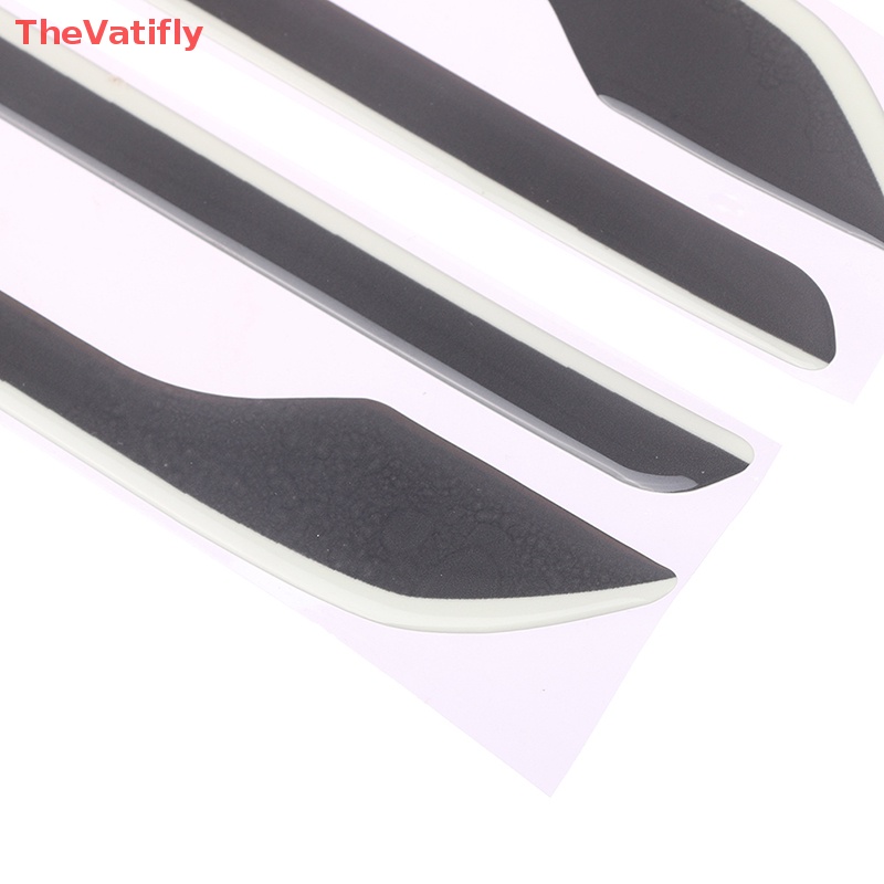 Bộ Miếng Dán Bảo Vệ Tay Cầm Cửa Xe Hơi Model 3 / Y Màu Dạ Quang