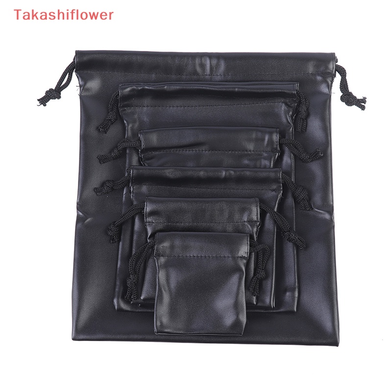 Túi Đựng Tai Nghe / Thẻ Bằng Da PU Có Khóa Tiện Dụng