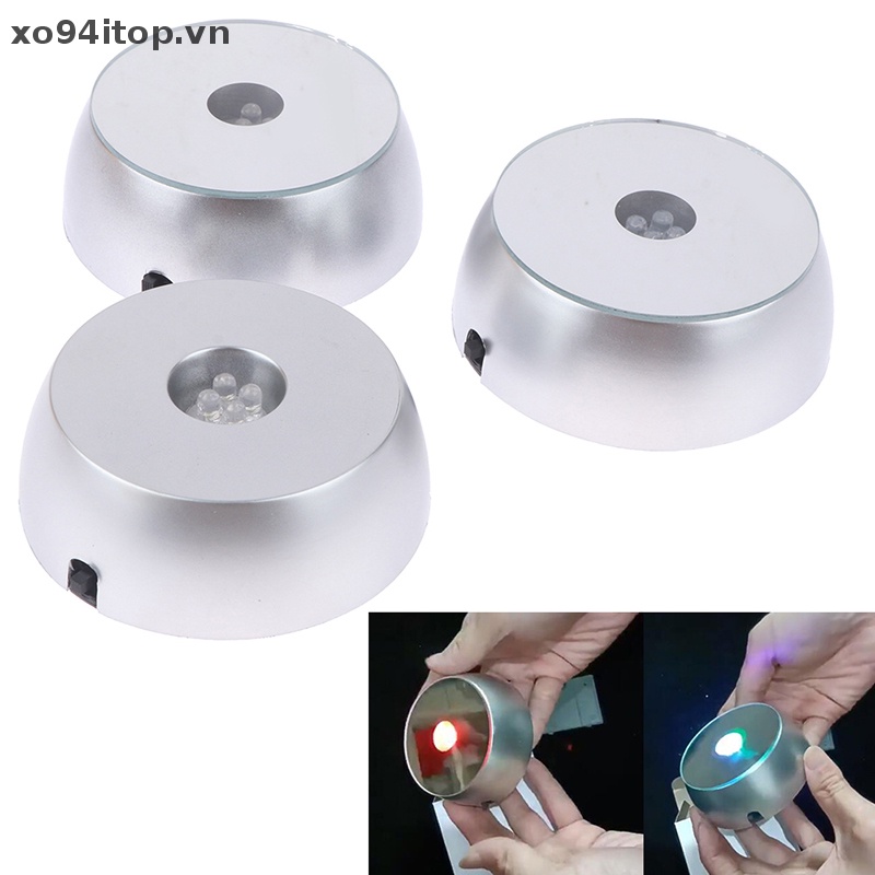 Đèn LED 3D Ánh Sáng Trắng Nhiều Màu Sắc Để Bàn Trang Trí