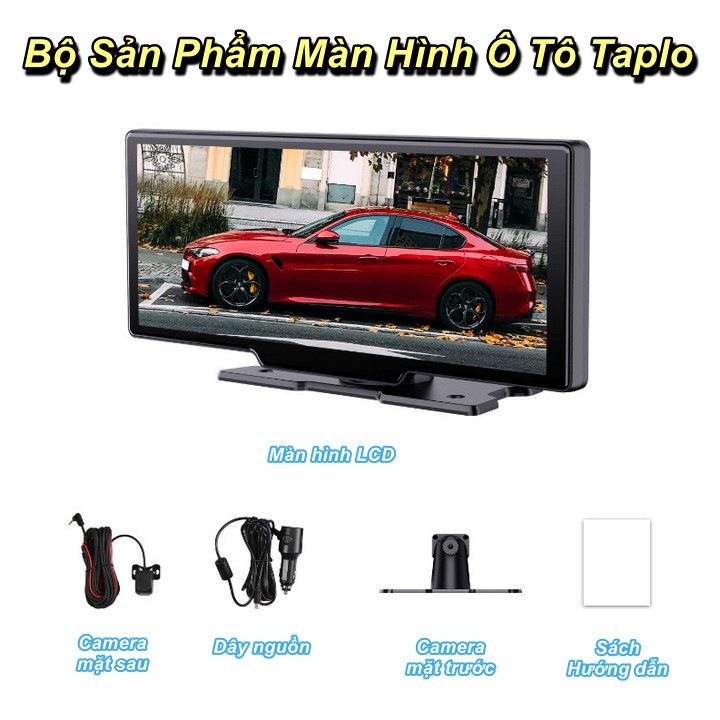 Màn Hình Ô Tô Taplo Carplay, Bản Đồ, Camera hành trình 4K - SUPERDECOR