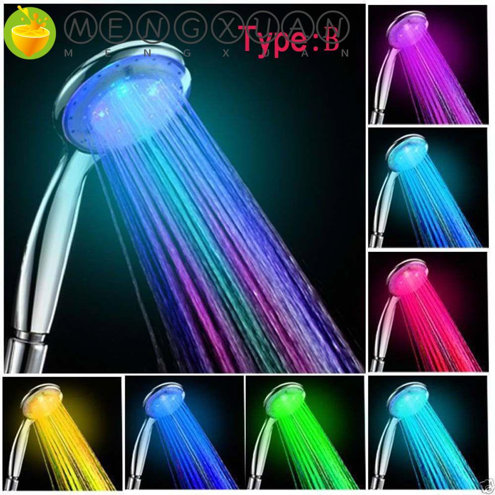 Đầu Vòi Hoa Sen Thay Đổi 7 Màu Tiết Kiệm Nước Tiện Dụng