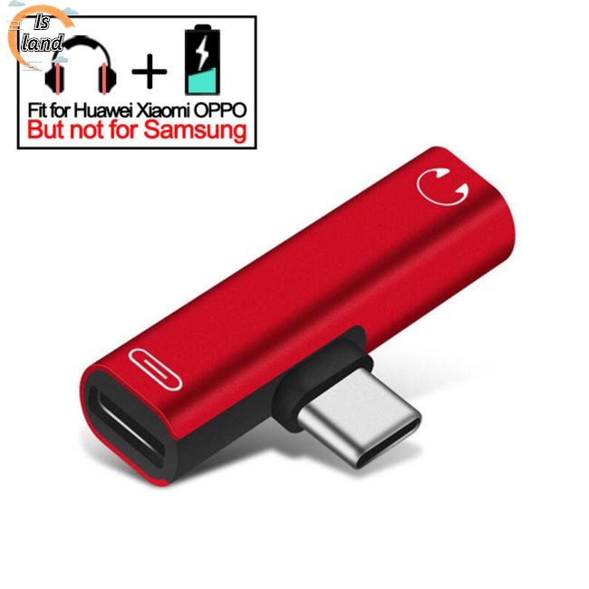 Dây Cáp Chuyển Đổi Tai Nghe 2 Trong 1 Usb 3.5 Sang Type C Otg Tương Thích Với Macbookpro Xiaomi Huawei