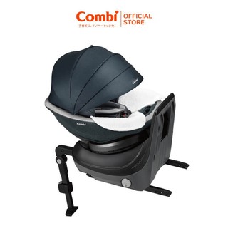 Ghế ngồi ô tô Combi Culmove xoay 360° Smart Isofix xanh navy