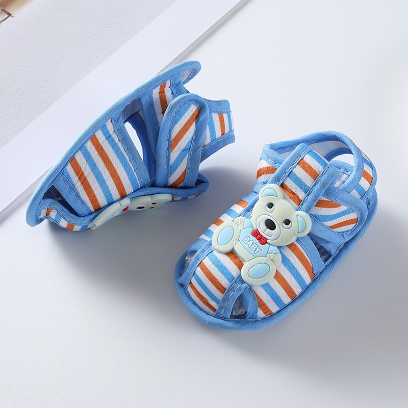 Bộ Khung Đồ Chơi Cho Bé❤Xăng đan Siêu Nhẹ In Họa Tiết Hoạt Hình Thời Trang Mùa Hè Cho Bé 0-12 Tháng Tuổi