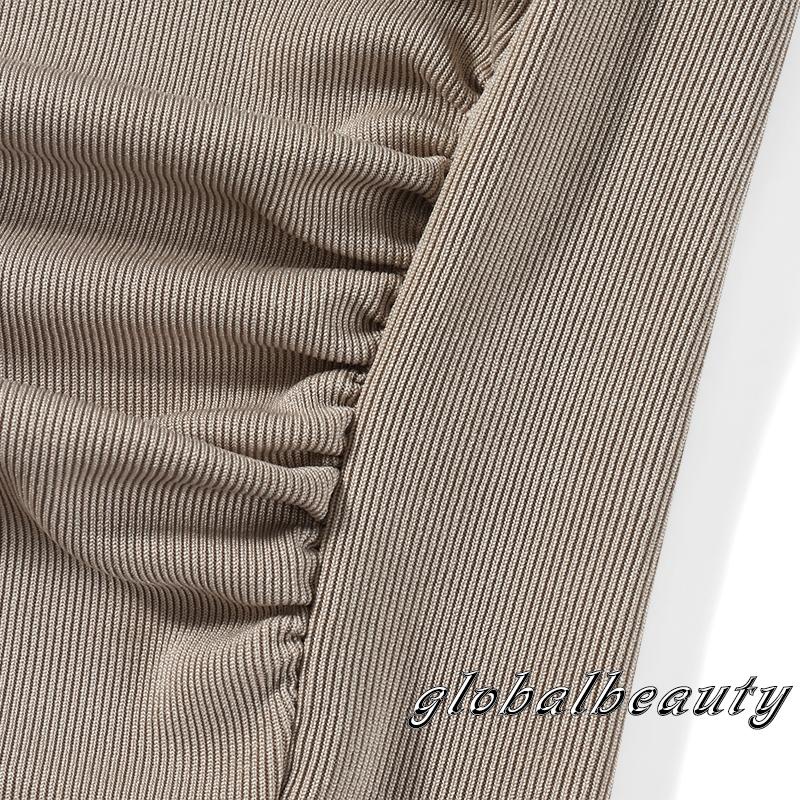 Áo Croptop Sát Nách Cổ Cao In Chữ Thời Trang Mùa Hè Cho Nữ