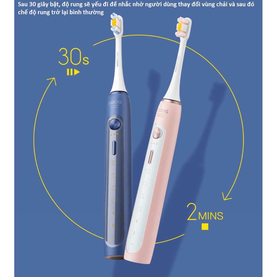 BÀN CHẢI ĐÁNH RĂNG ĐIỆN XIAOMI SOOCAS X5