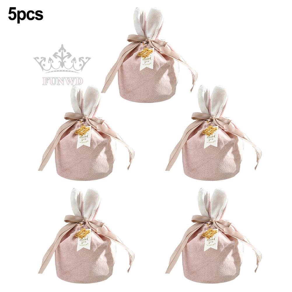 Túi Đựng Kẹo Màu Xanh Kích Thước Lớn 16X14cm Túi Nhung Hồng Chất Lượng Cao Dùng Làm Quà Tặng