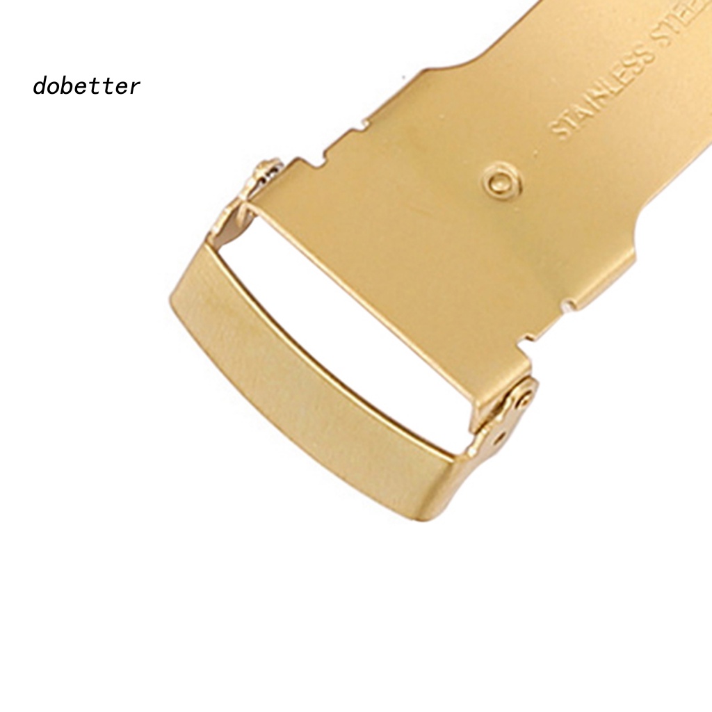 &lt; Dobetter &gt; Khóa Cài Đôi Bằng Thép Không Gỉ An Toàn Dạng Gấp Cho Nhà Sản Xuất Đồng Hồ Thông
