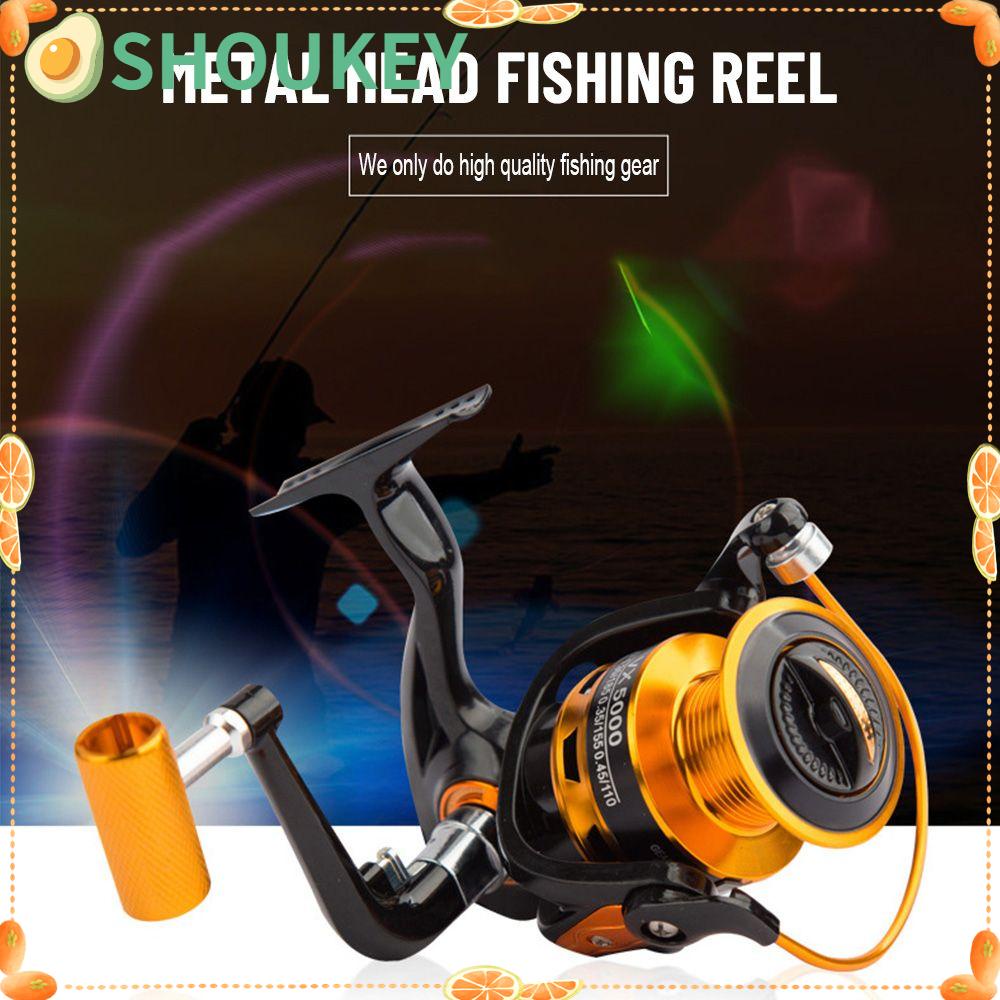 Máy Câu Cá Kim Loại SHOUKEY Có Công Tắc Tiện Dụng