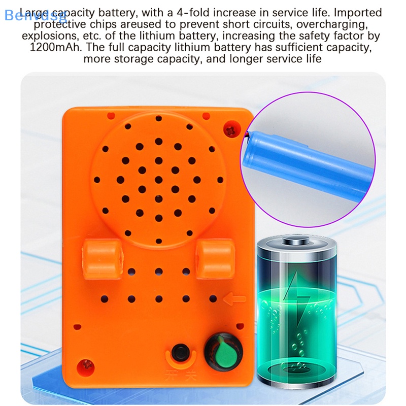 Benvdsg &gt; a-Bird Deterrent Deterrent Bằng Giọng Nói Năng Lượng Mặt Trời, Rhombic Polygon Phản Quang