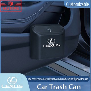Thùng rác mini bằng abs chống thấm nước cho xe hơi lexus ct200h nx250 rx350 lx470 rx 570 rx300 lx570 is nx es