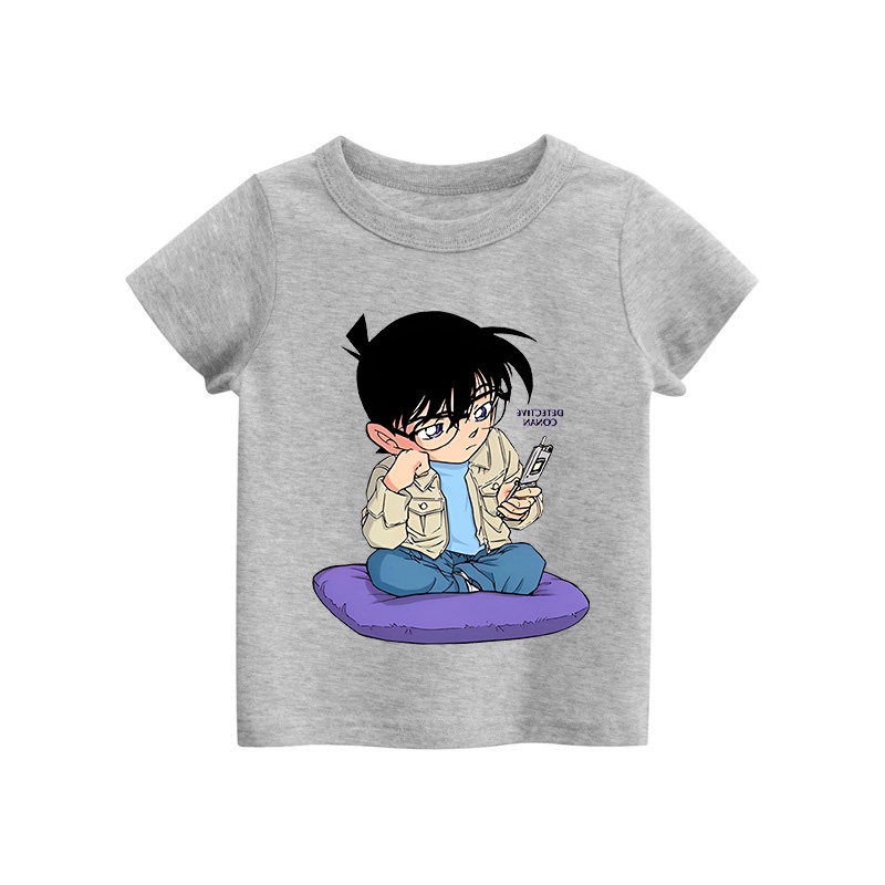 Áo thun trẻ em CONAN 2 , 8 màu áo, đầy đủ size có big size, MÀU KHÁC NHẮN TIN SHOP