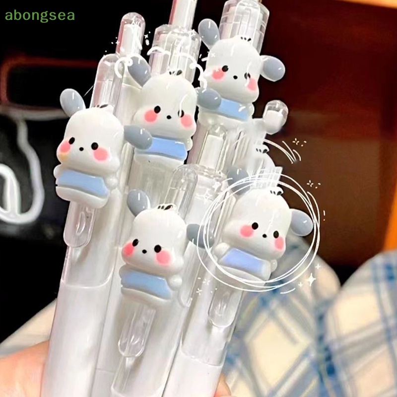 Abongsea Bút Bi Ngòi 0.5mm Hình Sanrio Pochacco Dễ Thương Cho Học Sinh