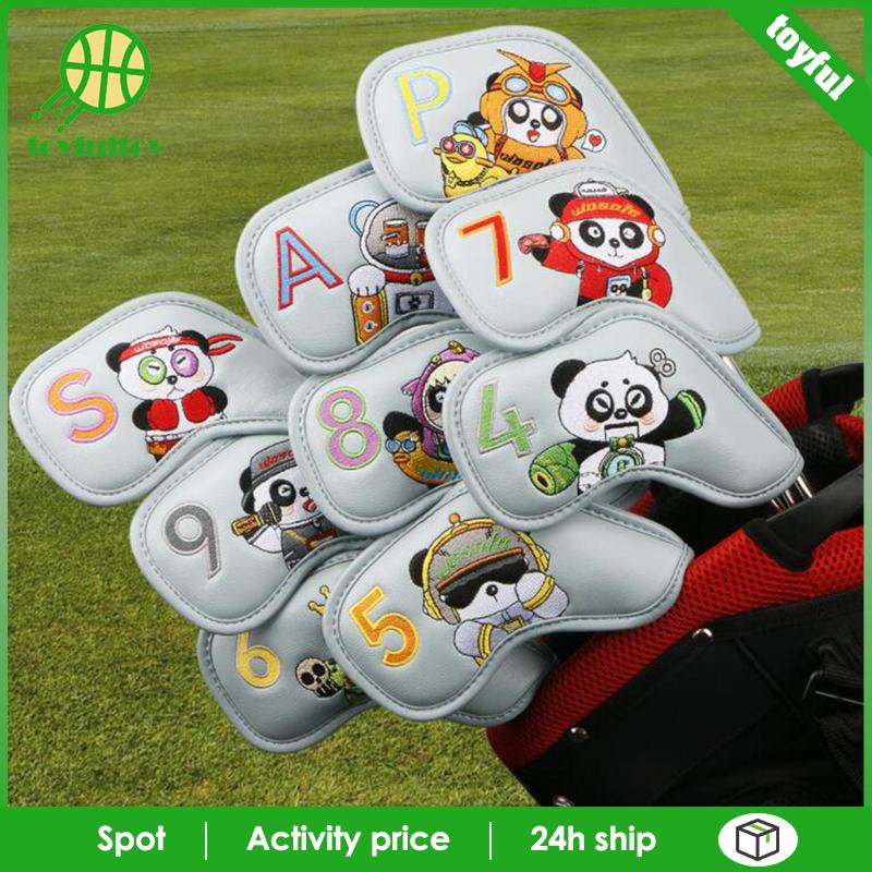 Set 9 Vỏ Bọc Đầu Gậy Đánh Golf Chống Nước Cho Nam