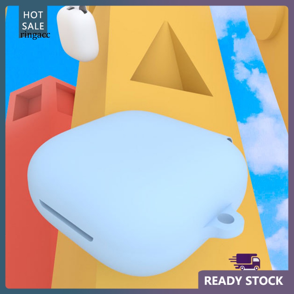 Vỏ Bảo Vệ Hộp Sạc Tai Nghe OPPO ENCO W51 Mini Bằng Silicon Chống Rơi