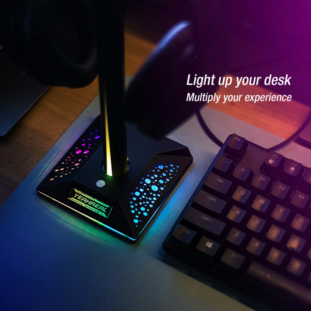 Giá Đỡ Tai Nghe RGA ABS RGB Cảm Ứng Chạm Điều Khiển Chơi Game Tại Nhà