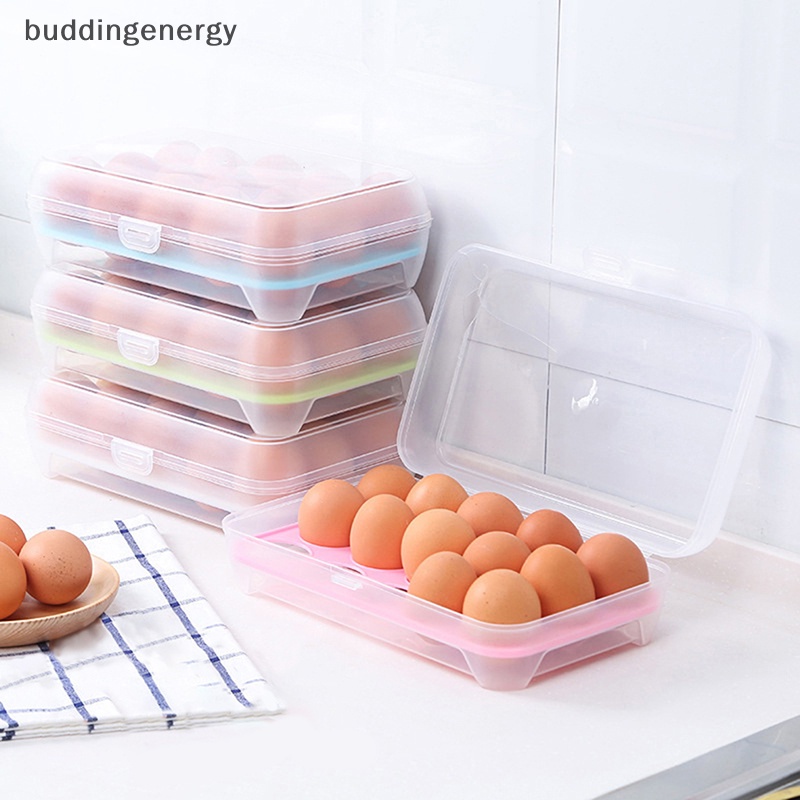 Giá Đỡ Trứng 15 Ngăn Bằng Nhựa Tiện Dụng Cho Nhà Bếp