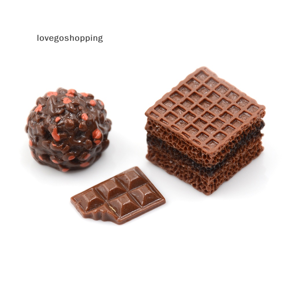 Set 30 Mô Hình Đồ Ăn Tráng Miệng 1: 12 Dùng Trang Trí Nhà Búp Bê
