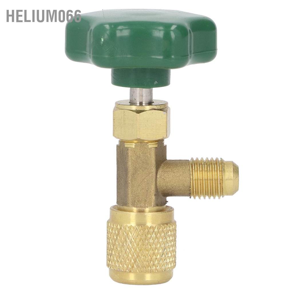 Helium066 Điều Hòa Không Khí Lạnh Van Đồng ABS Chống Rò Rỉ 1/4in SAE Bình Thay Thế