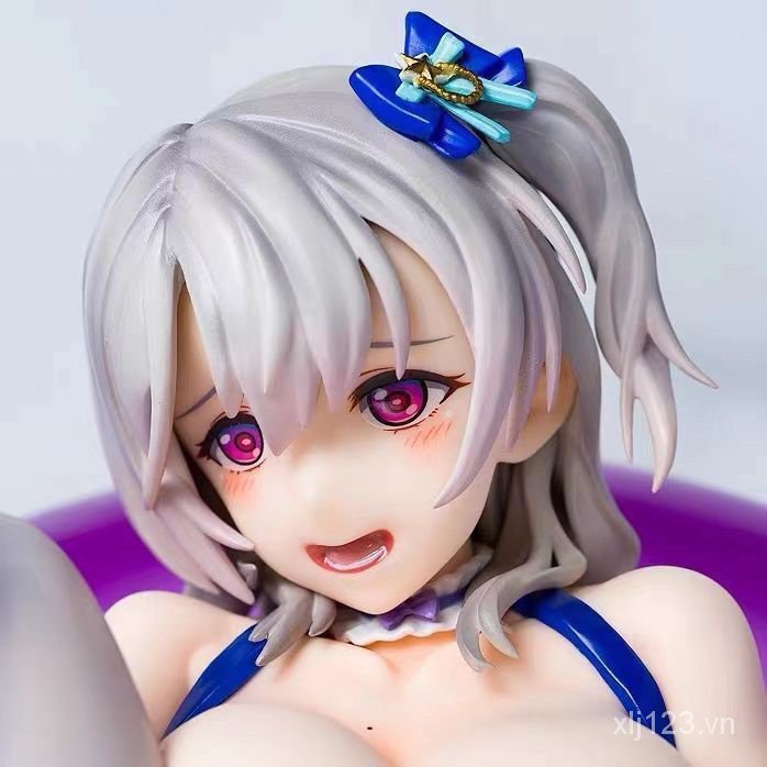 Mô Hình Nhân Vật Nữ Anime Yicai Secondary Dễ Thương Dùng Để Trang Trí Xe Hơi EH14