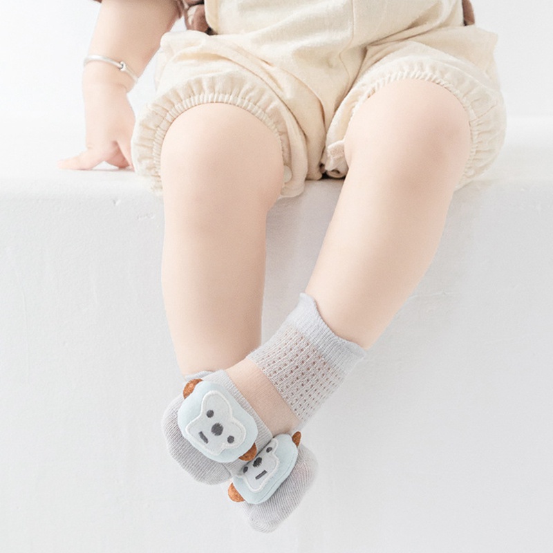 Vớ Siêu Mỏng In Họa Tiết Thú Hoạt Hình / Gấu / Thỏ Dễ Thương Thời Trang Mùa Hè Cho Bé Từ 0 -