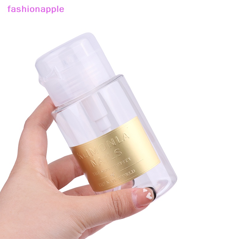 Chai Rỗng Dạng Nhấn Đựng Dung Dịch Rửa Móng Tay 150 / 200 / 300ml