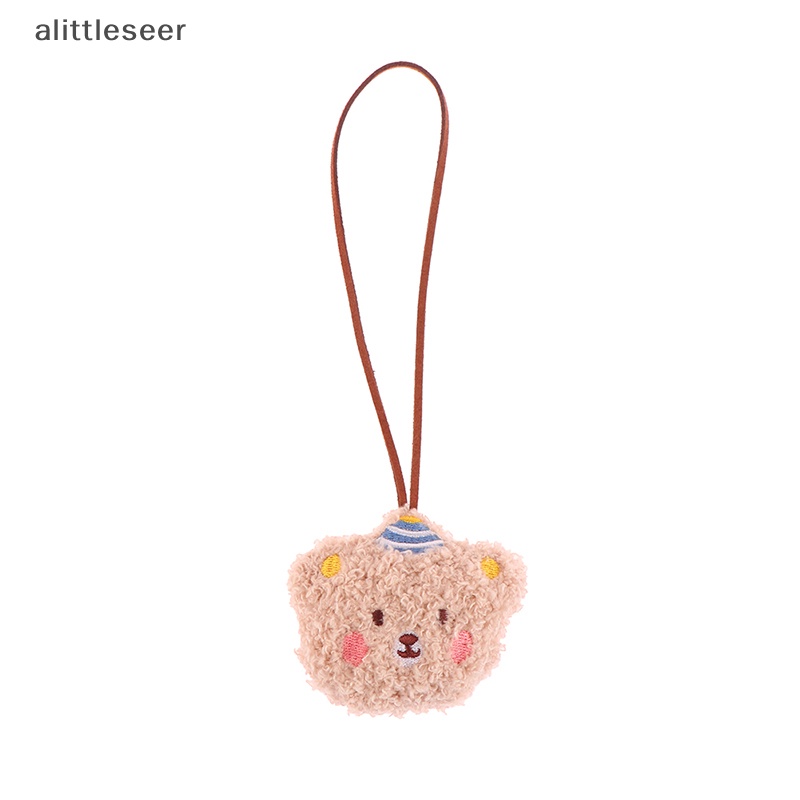 Nhãn Dán Trang Trí Túi Xách Chống Thất Lạc Hình Gấu Nhồi Bông Dễ Thương