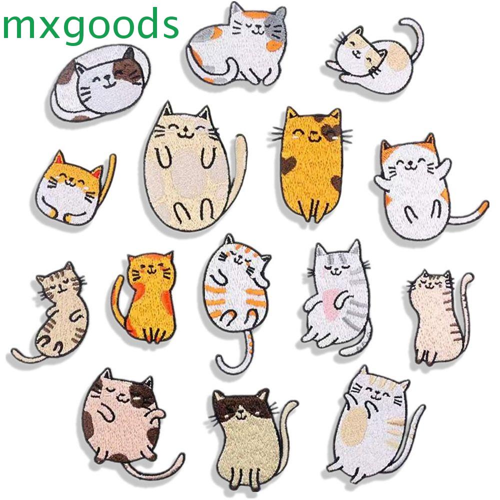 Miếng Dán Trang Trí Quần Áo Hình Mèo Kitty Xinh Xắn