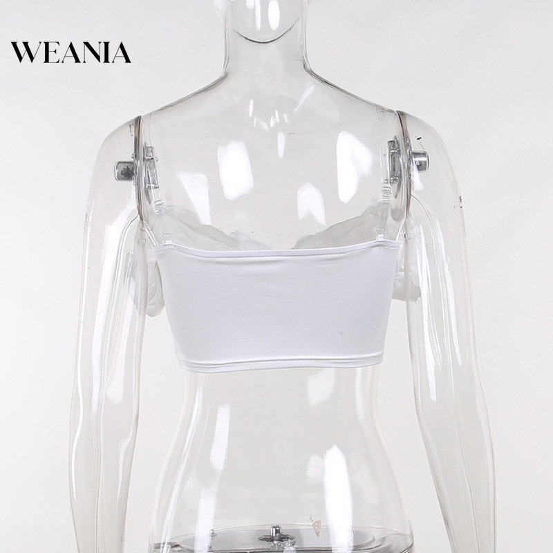 Áo Croptop Trễ Vai Cổ Khoét Sâu In Hoa Thời Trang Mùa Hè Cho Nữ