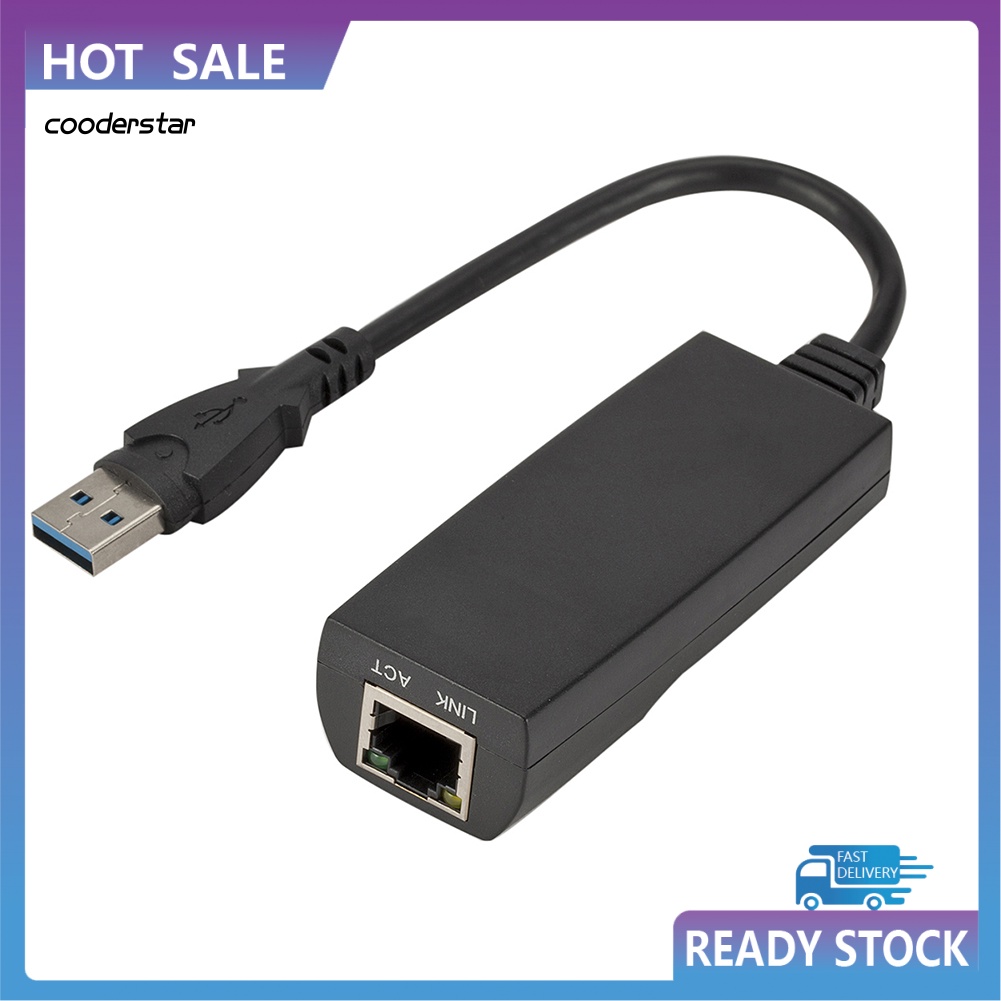 Bộ ChuyểN ĐổI USB 3.0 Sang 10 / 100 / 1000Mbps Gigabit RJ45 Cho PL6U3