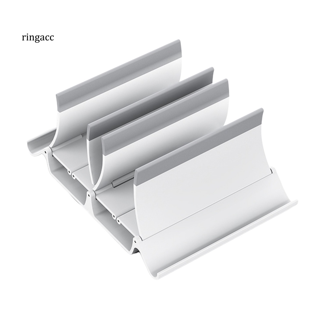 Giá Đỡ Laptop Bằng Silicon Hai Kẹp Chống Trượt Tiết Kiệm Không Gian Đa Năng