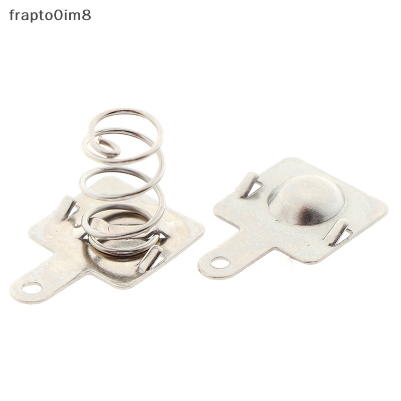10 cặp thay thế kim loại pin mùa xuân liên hệ với tấm cho AA AAA pin mới
