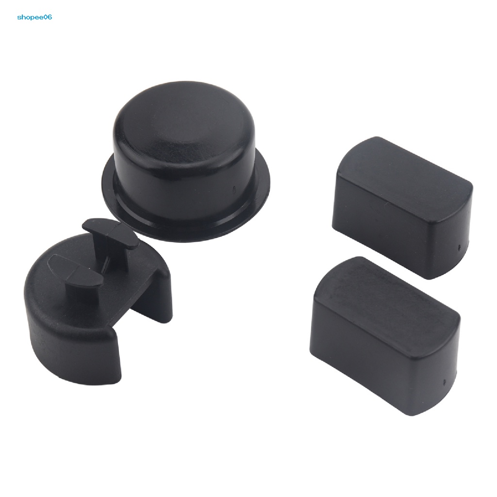 Set 4 Bản Lề Cửa Xe Hơi Màu Đen Chống Mài Mòn Dễ Lắp Đặt 55274936Phụ Kiện Chuyên Dụng Dành Cho AC AC 55274936Bộ Bản Lề AE E7TZ99430B22A ABS Cho DODGE