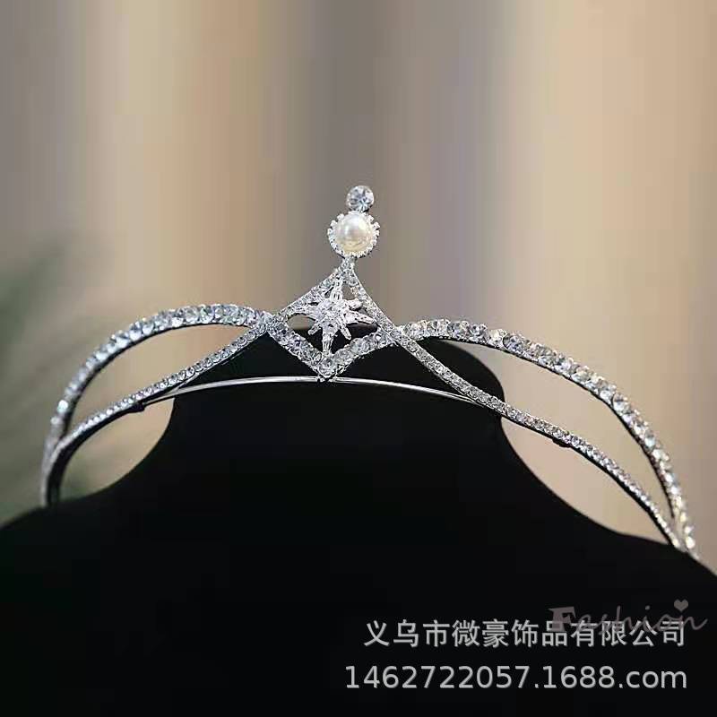 Phụ Kiện Vương Miện Trang Sức Cô Dâu Đa Năng Mới Bán Chạy Từ Nhà Máy Sản Xuất Trực Tiếp Từ Nhà Máy