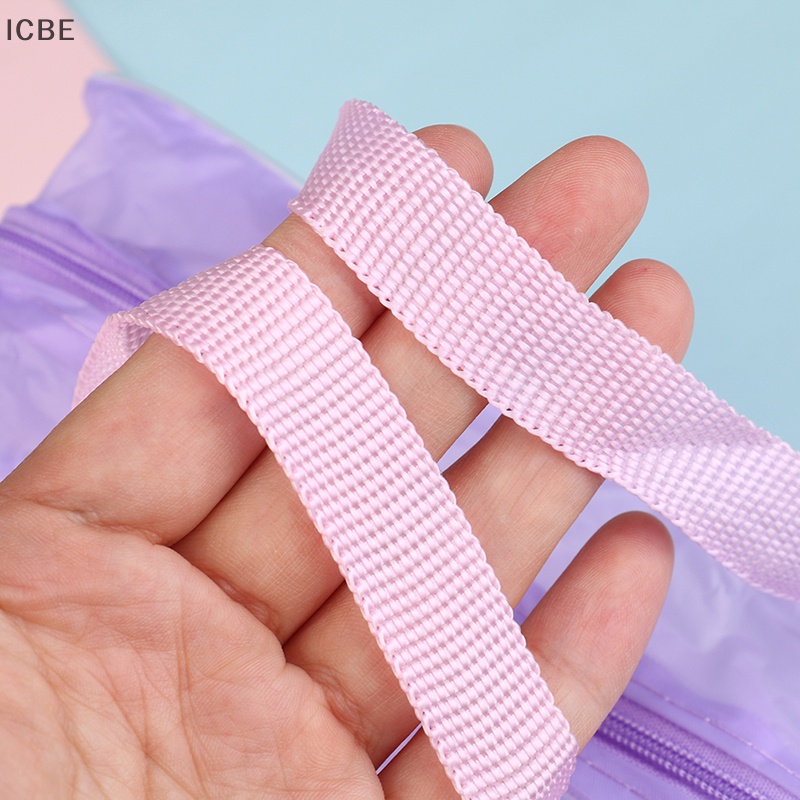 Túi Nhựa PVC Trong Suốt Đựng Mỹ Phẩm / Đồ Vệ Sinh Cá Nhân Tiện Dụng Khi Đi Du Lịch