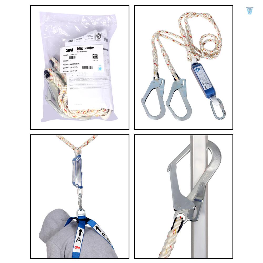 Dây Treo Đồ 3M Chất Lượng Cao Tiện Lợi Dễ Sử Dụng 1390235 Dây Thừng Hai Đầu Bảo Vệ An Toàn Chống Ngã Cho Xây Dựng Ngoài Trời