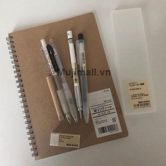 Hộp bút Muji Nhật Bản