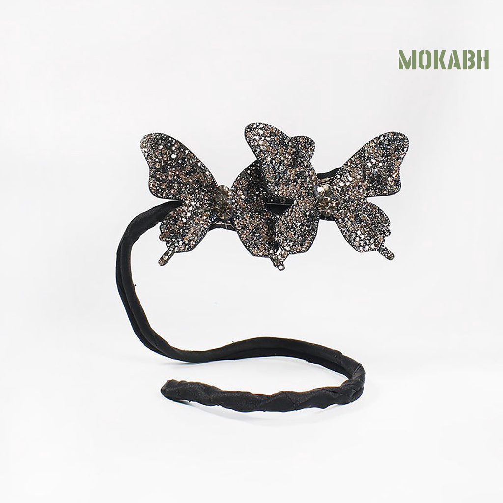 Kẹp Tóc Hình Bướm Lấp Lánh Thời Trang Cho Nữ
