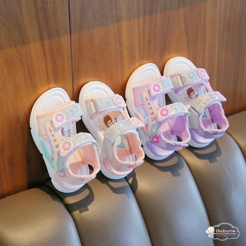 Xăng đan Công Chúa Đế Mềm Thoải Mái Thời Trang Đi Biển Mùa Hè Cho Bé Gái