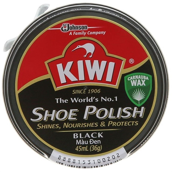 XI SÁP ĐÁNH GIÀY KIWI ĐEN, NÂU HỘP 45ML