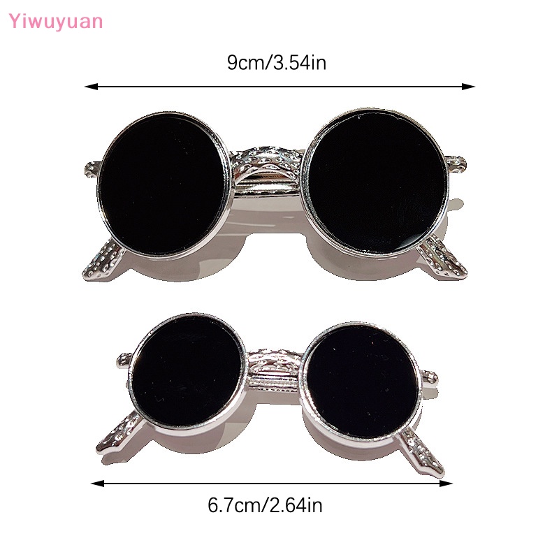 Kẹp Tóc Hình Mắt Kính Bằng Kim Loại Sáng Tạo Cho Nữ