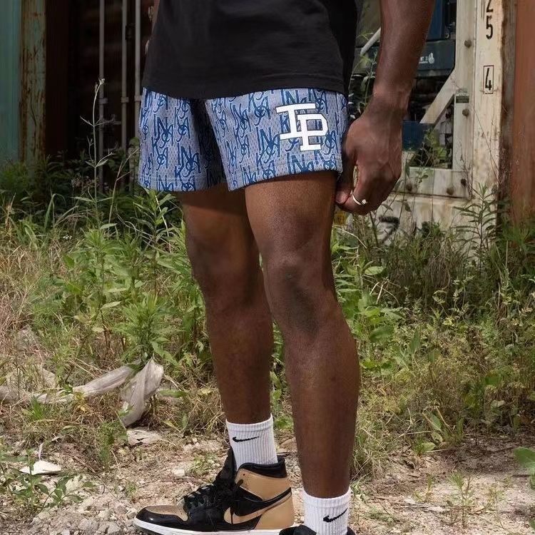 Inaka POWER Quần Short Thể Thao Bóng Rổ Thoáng Khí Phong Cách Đường Phố Mỹ