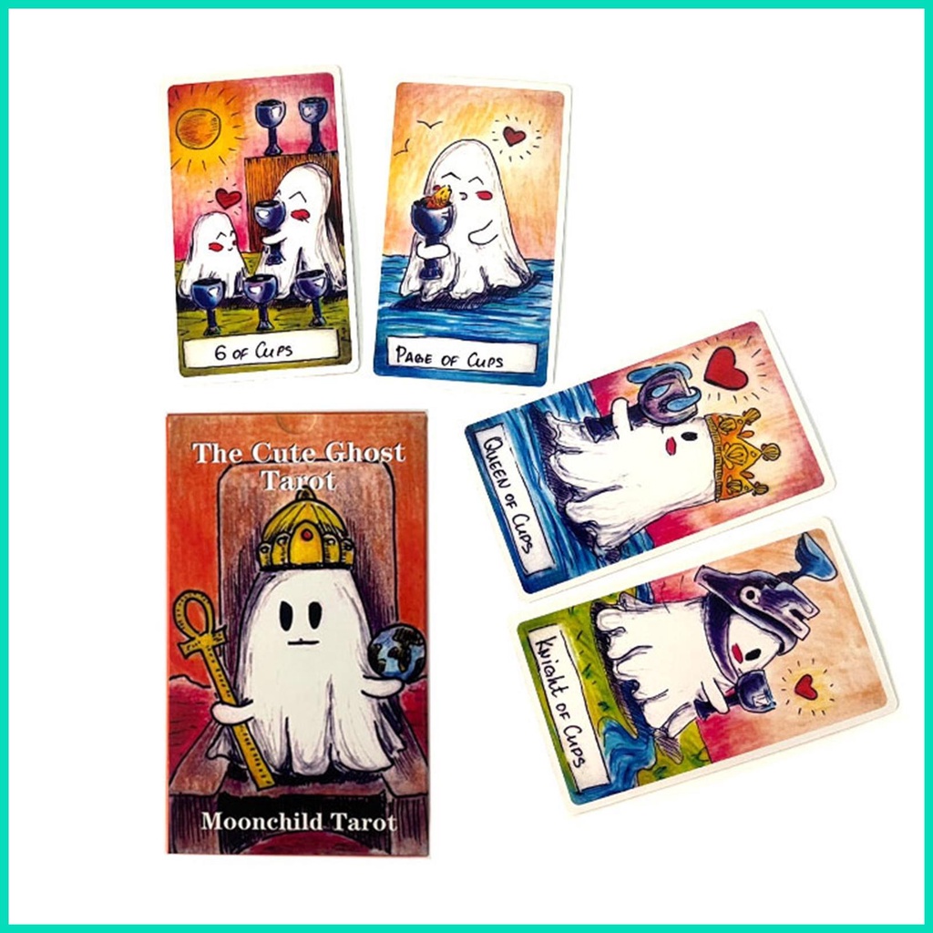 Bộ Bài Tarot Phiên Bản Tiếng Anh Đầy Màu Sắc Dễ Thương