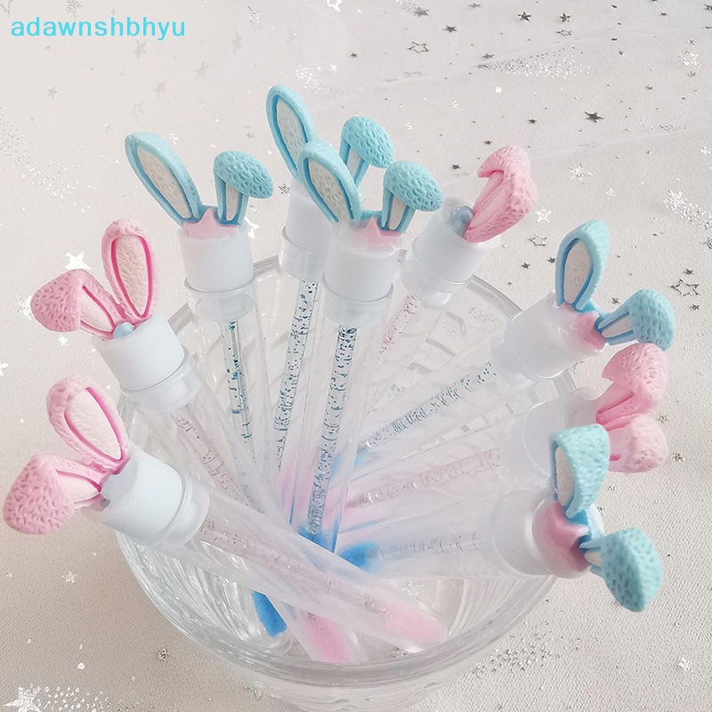 Mascara Chuốt Lông Mi / Lông Mày adawnshbhyu Thiết Kế Tay Cầm Hình Tai Thỏ Đính Pha Lê