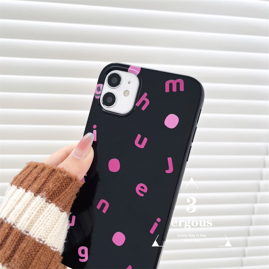 Ốp Điện Thoại TPU Mềm Màu Kẹo Đơn Giản Sáng Tạo Cho IPhone 14 13 12 11 Pro Max SE2020 X XR Xs Max 7 8 6 6s Plus