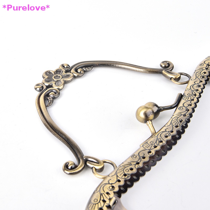 Khung Kẹp Cầm Tay DIY 1X 20.5cm Phong Cách Vintage Dành Cho Nữ Mới