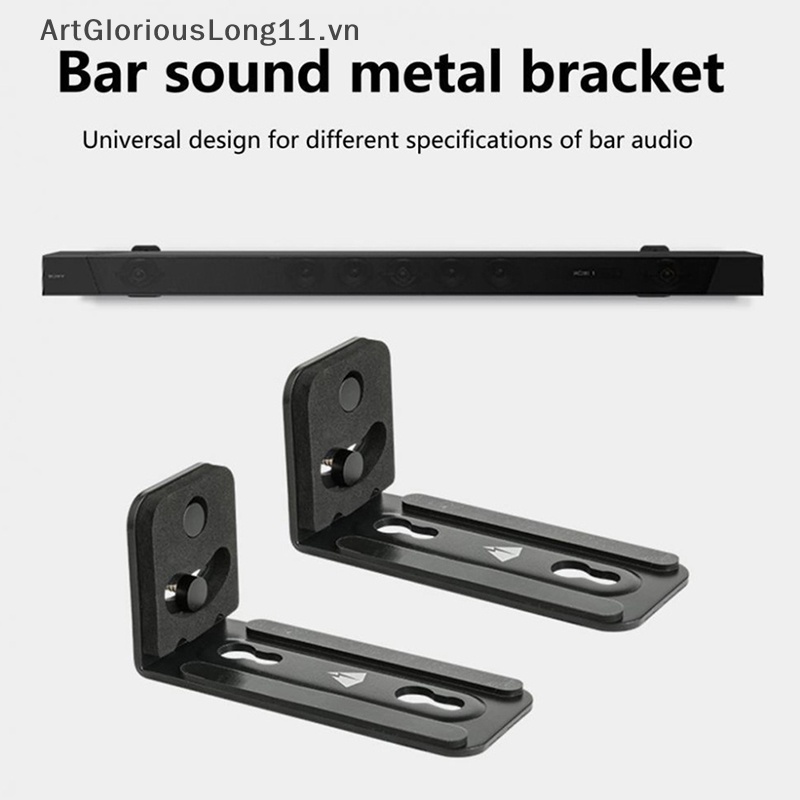 Giá Đỡ Loa Gắn Tường Bằng Kim Loại Chống Trượt Thông Dụng Cho Phòng Khách