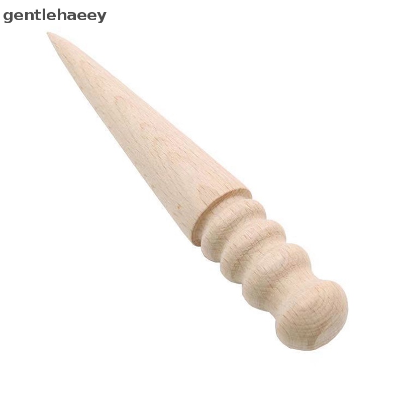 Dụng Cụ Đánh Bóng Cạnh Đồ Da Bằng Gỗ Trơn Chuyên Dụng