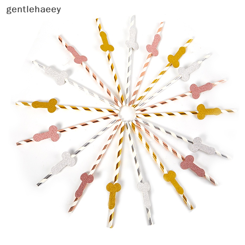 Set 6 Ống Hút Dùng Một Lần Trang Trí Tiệc